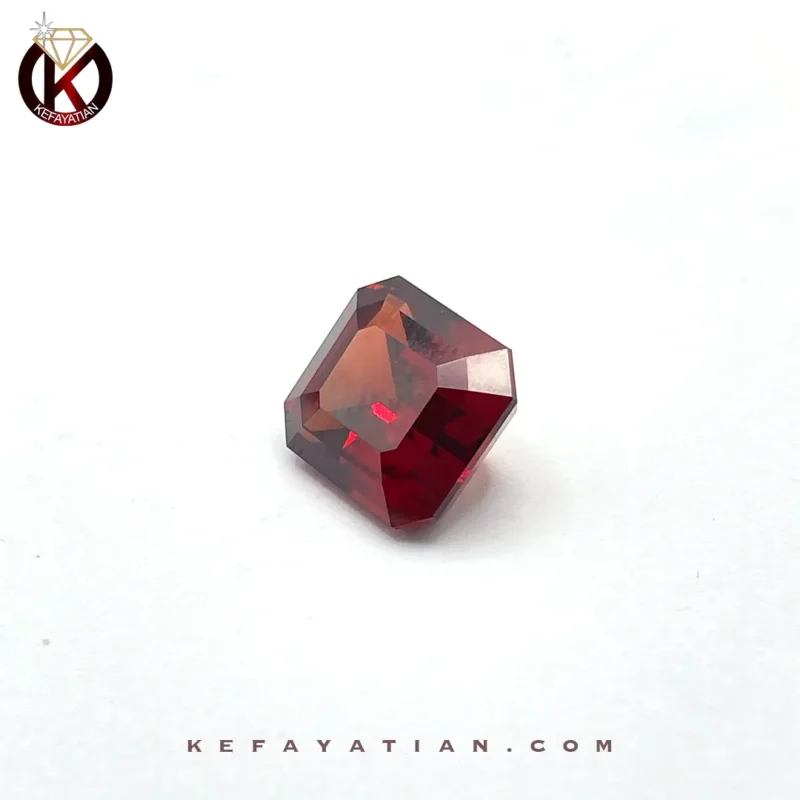 گارنت تراش Emerald cut کد G