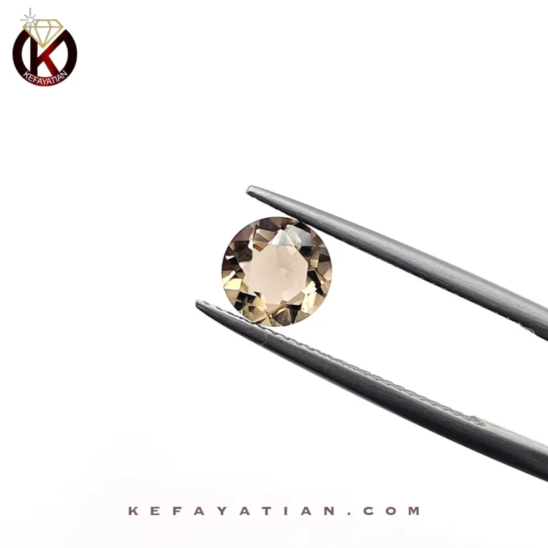 کوارتز تراش دایره faceted کد 30