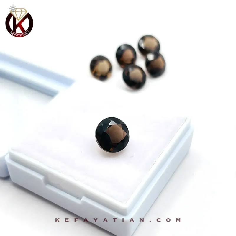 کوارتز تراش دایره faceted کد 31