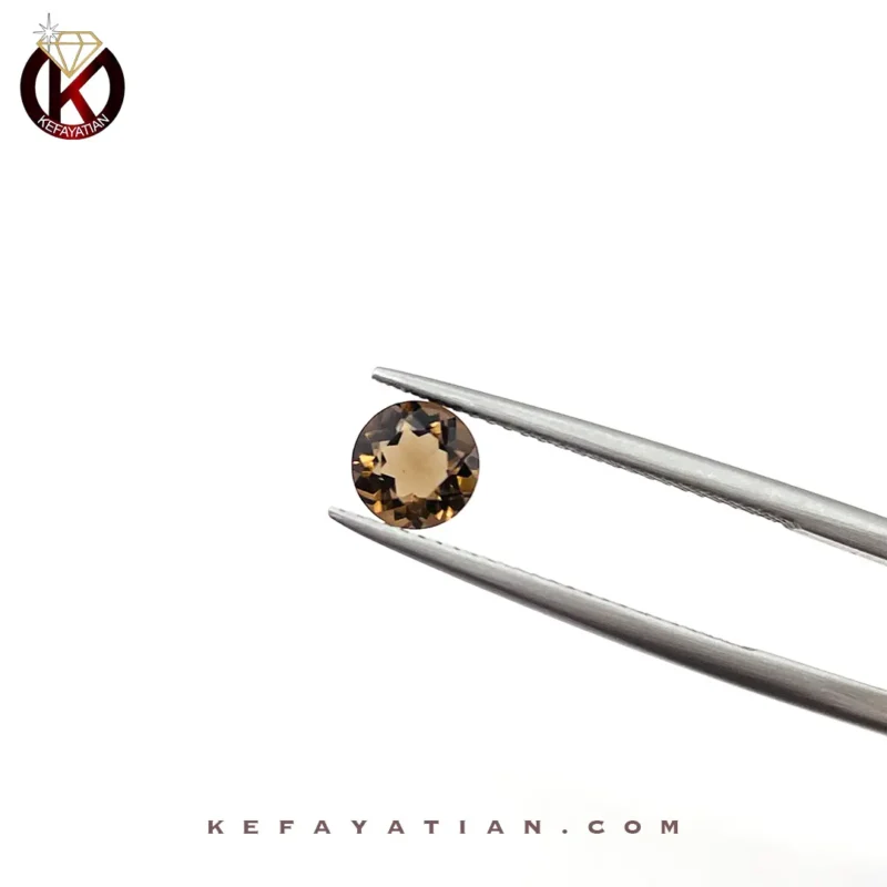 کوارتز تراش دایره faceted کد 29