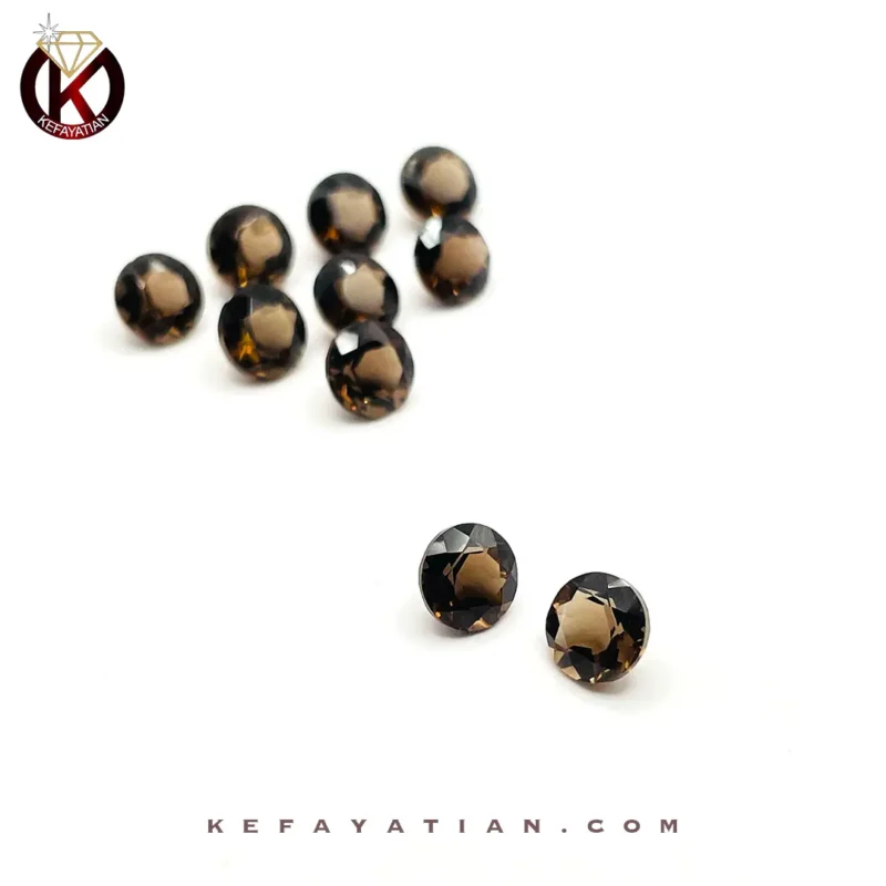 کوارتز تراش دایره faceted کد 29