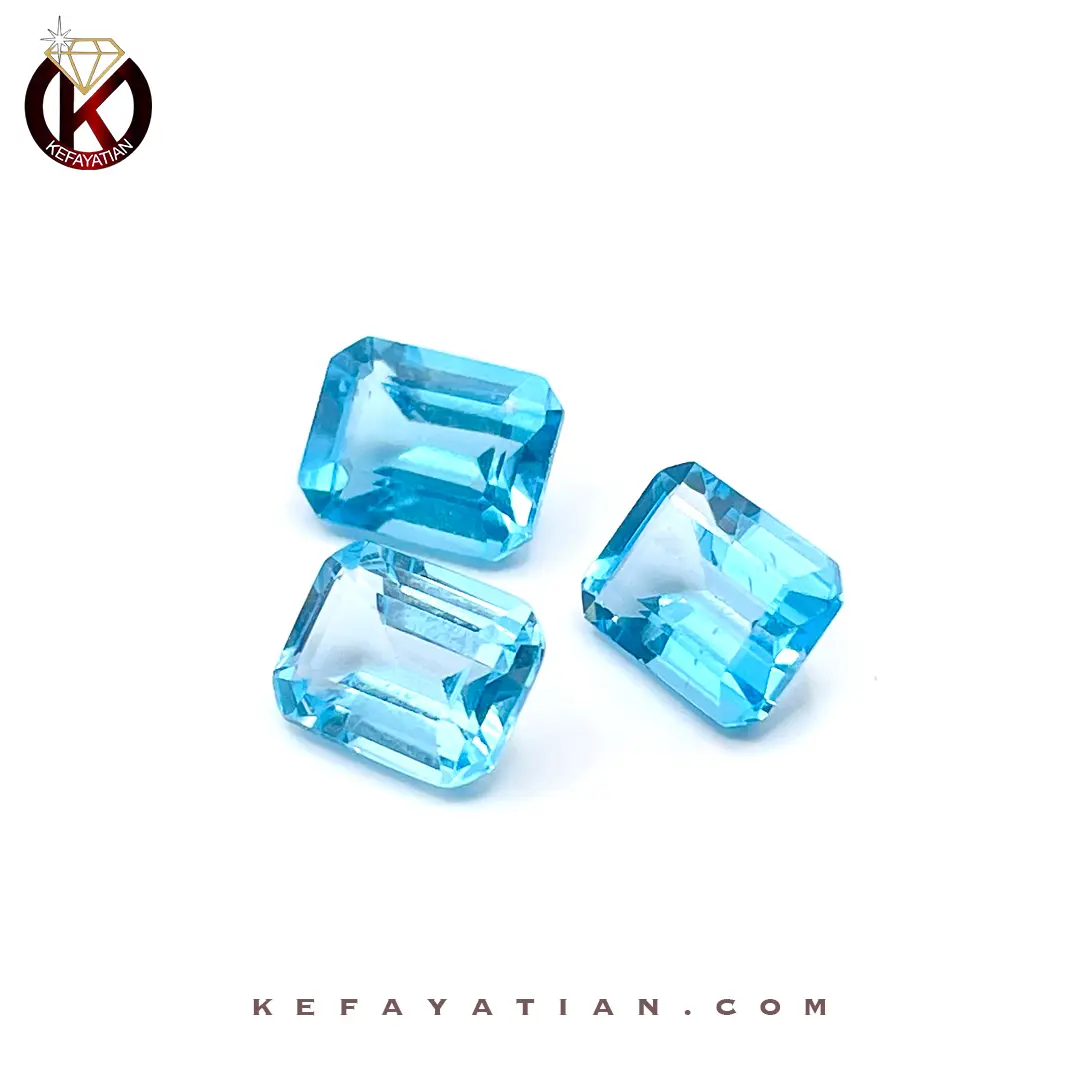 توپاز تراش Rectangular کد4