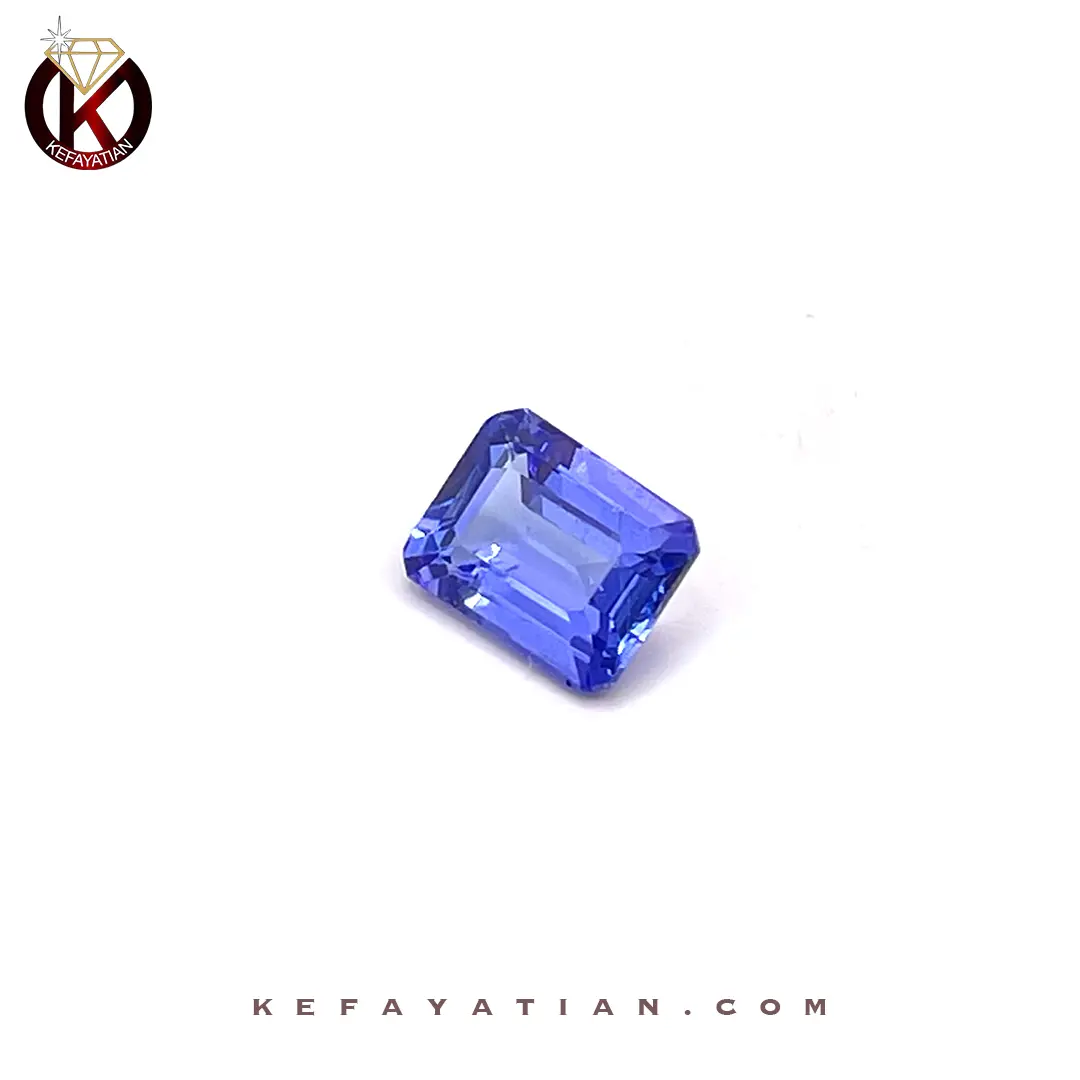 تانزانیات تراشRectangularوزن1.505 قیراط