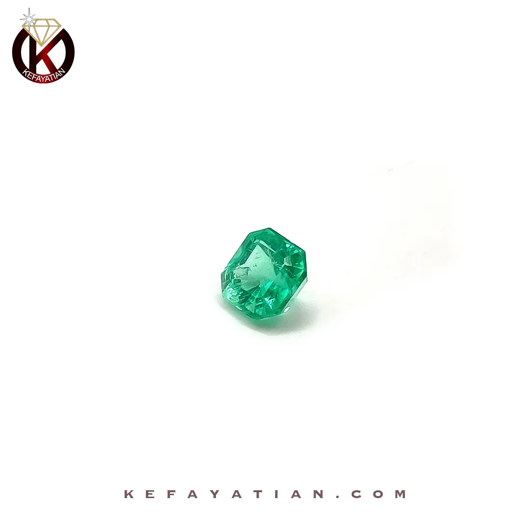 زمرد کلمبیا تراش Emerald Cut کد E1