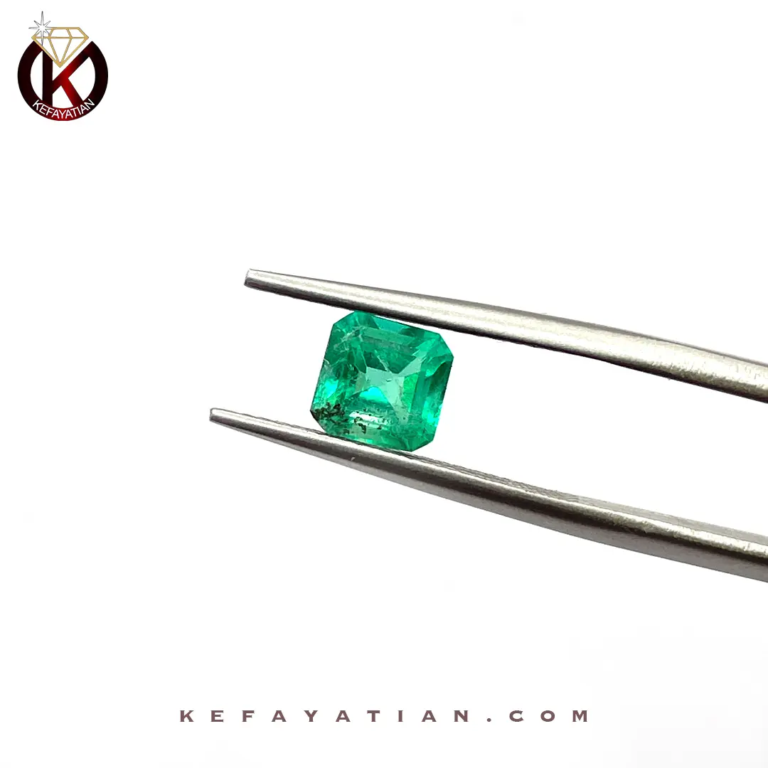 زمرد کلمبیا تراش Emerald Cut کد E2
