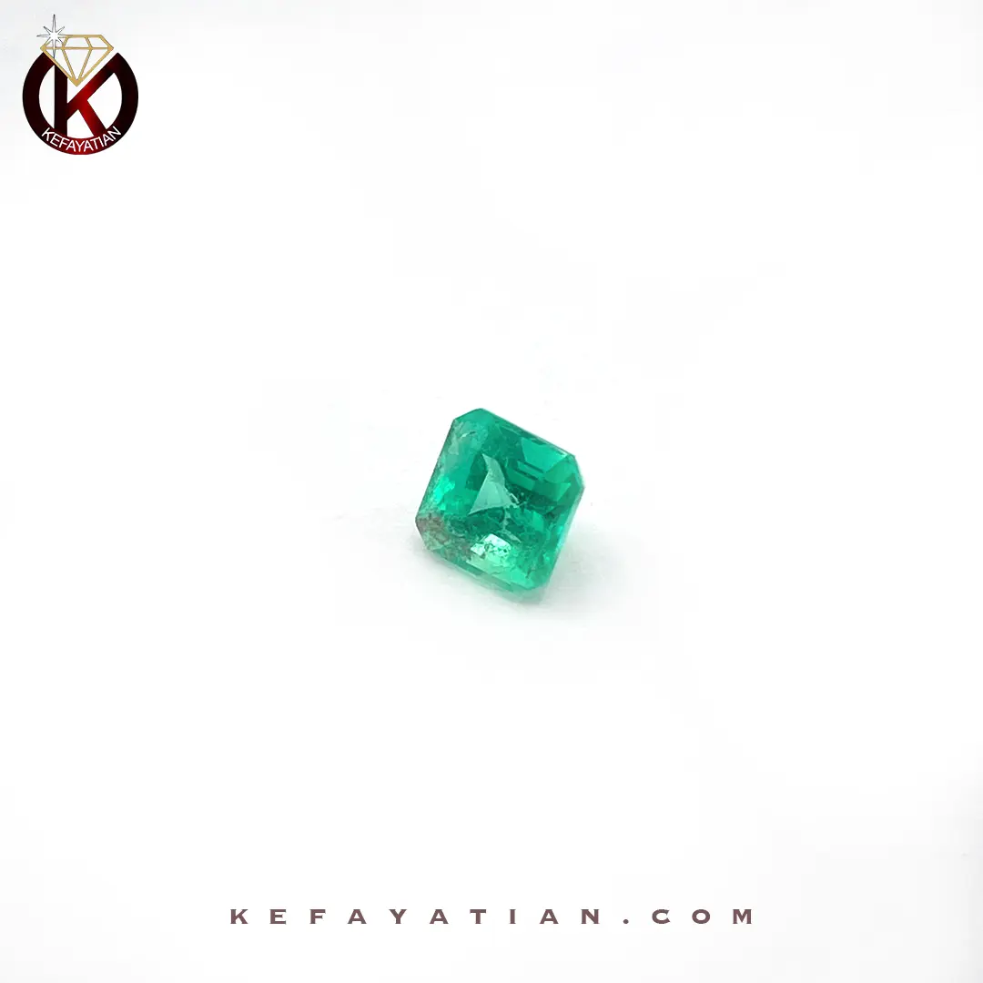 زمرد کلمبیا تراش Emerald Cut کد E2