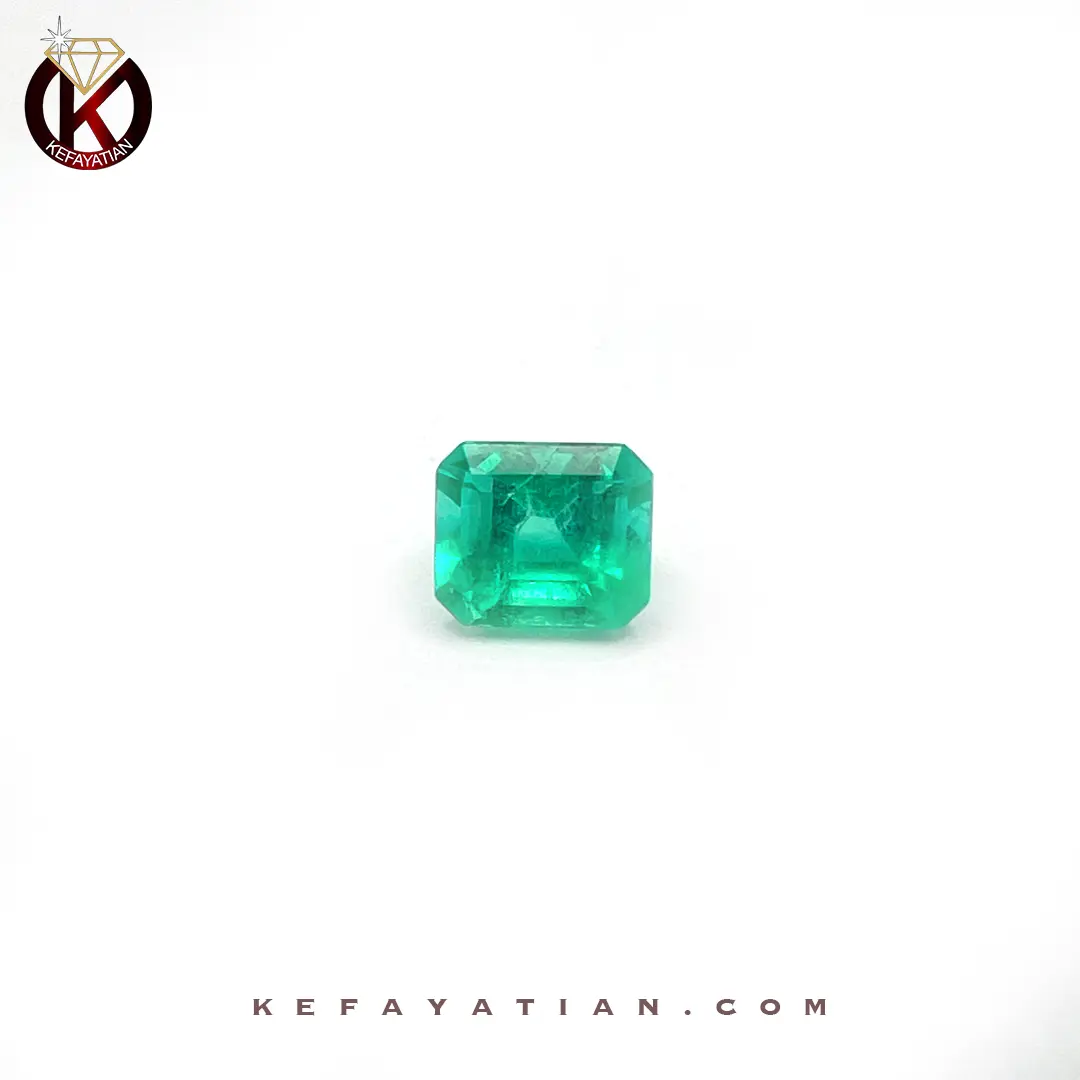 زمرد کلمبیا تراش Emerald Cut کد E4