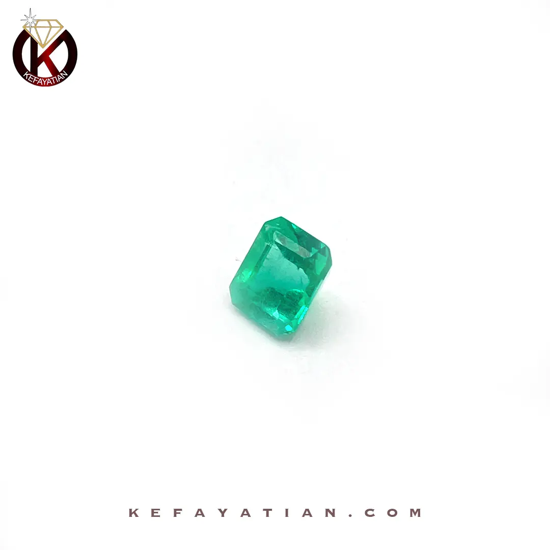 زمرد کلمبیا تراش Emerald Cut کد E3