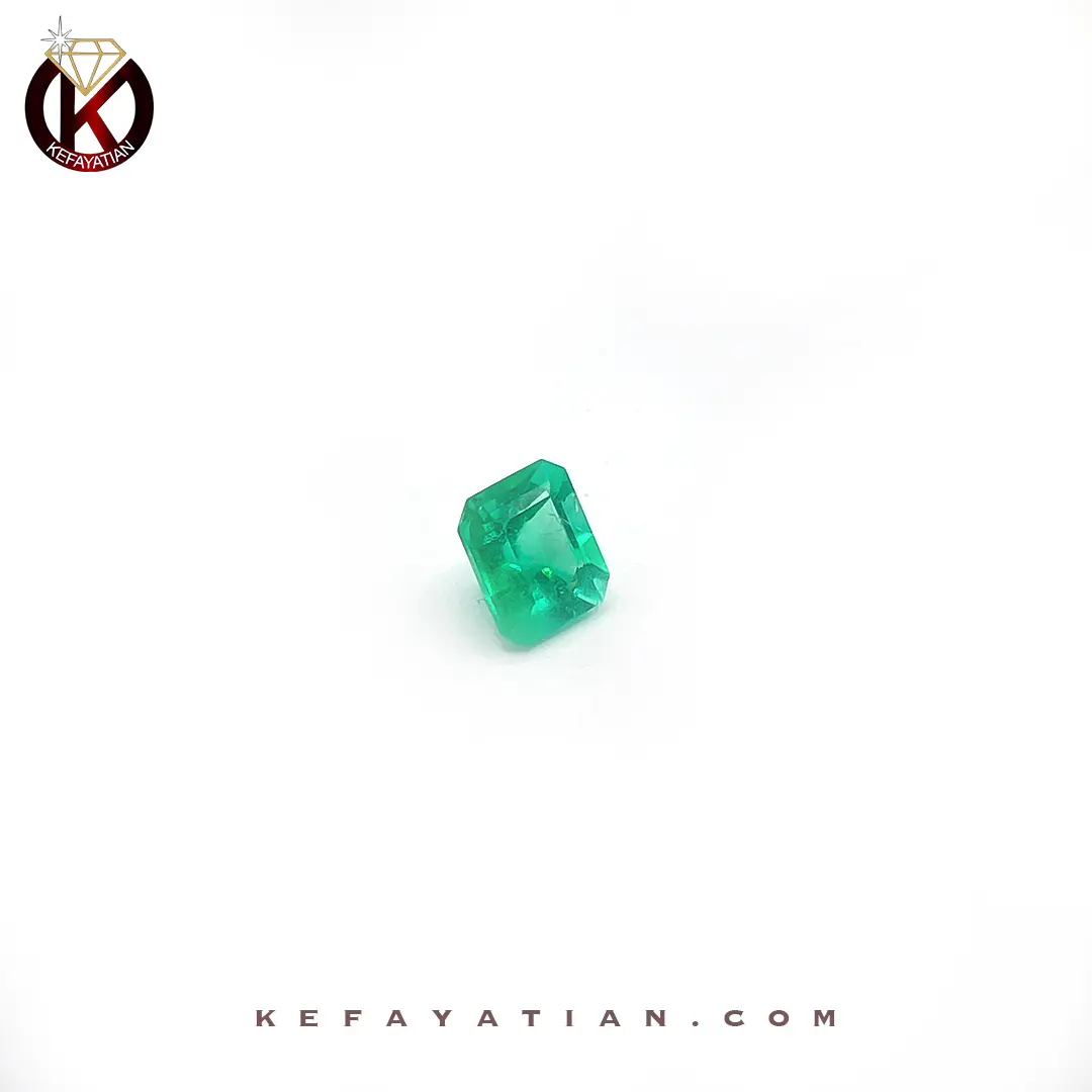 زمرد کلمبیا تراش Emerald Cut کد E3