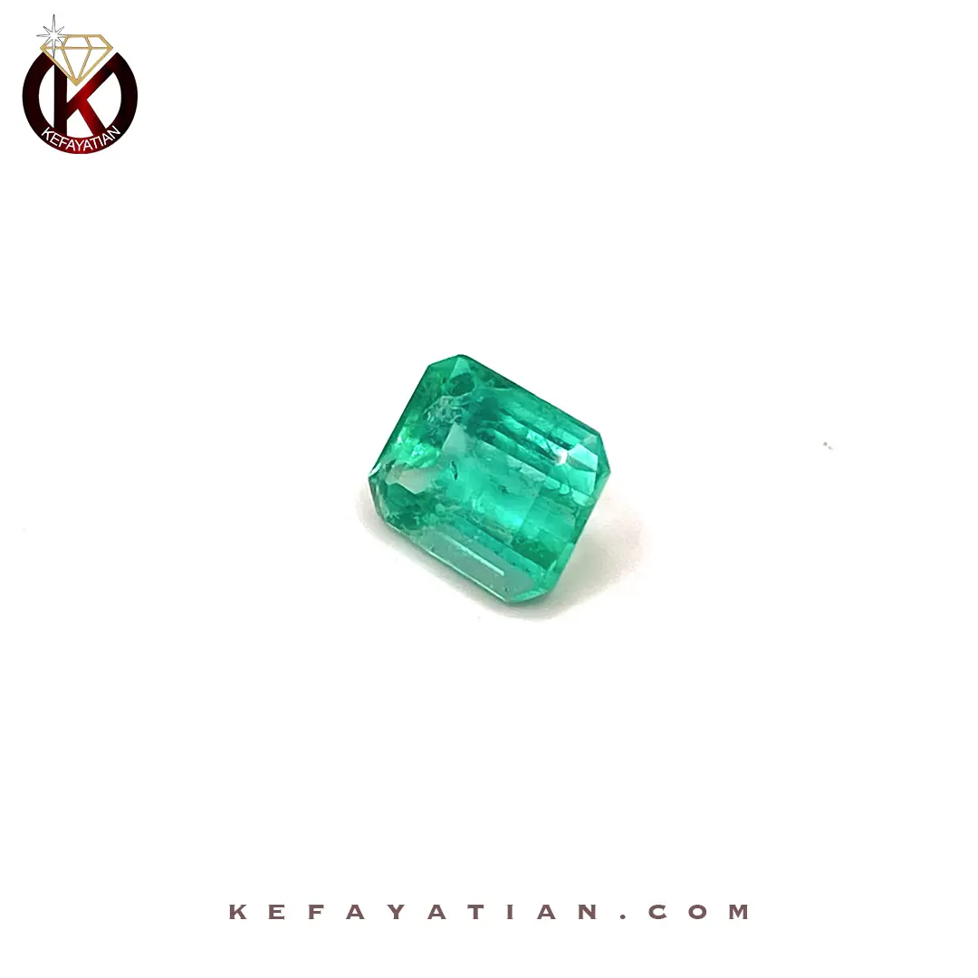 زمرد کلمبیا تراش Emerald Cut کد E4