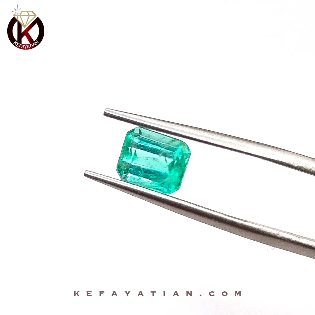 زمرد کلمبیا تراش Emerald Cut کد E4