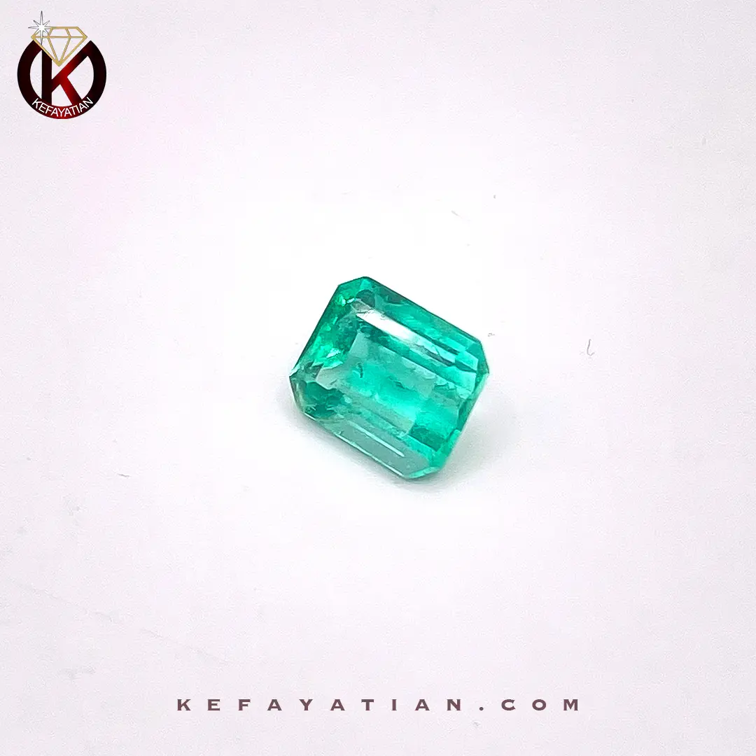 زمرد کلمبیا تراش Emerald Cut کد E4