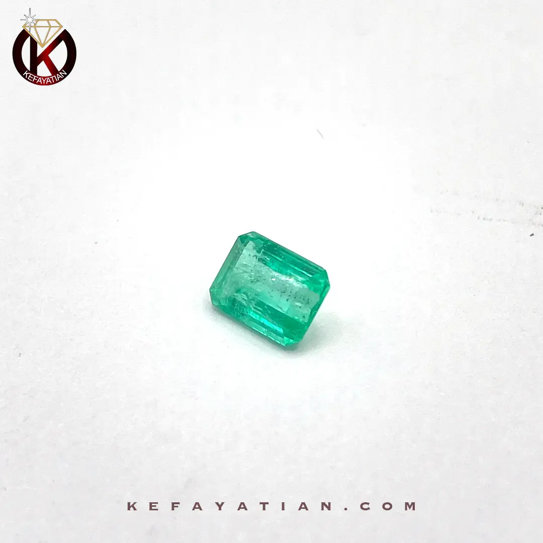 زمرد کلمبیا تراش Emerald Cut کد E6