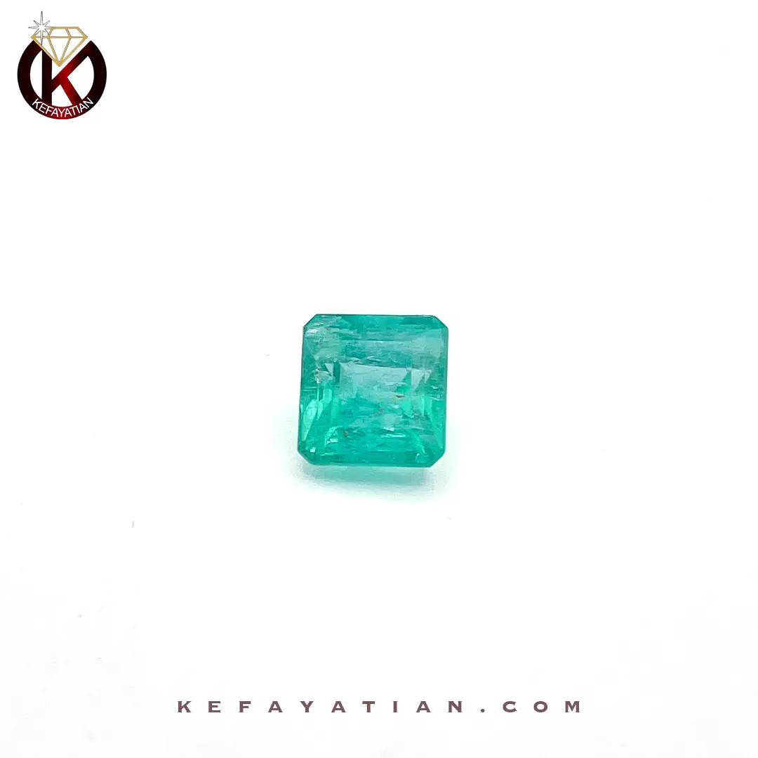 زمرد کلمبیا تراش Emerald Cut کد E7
