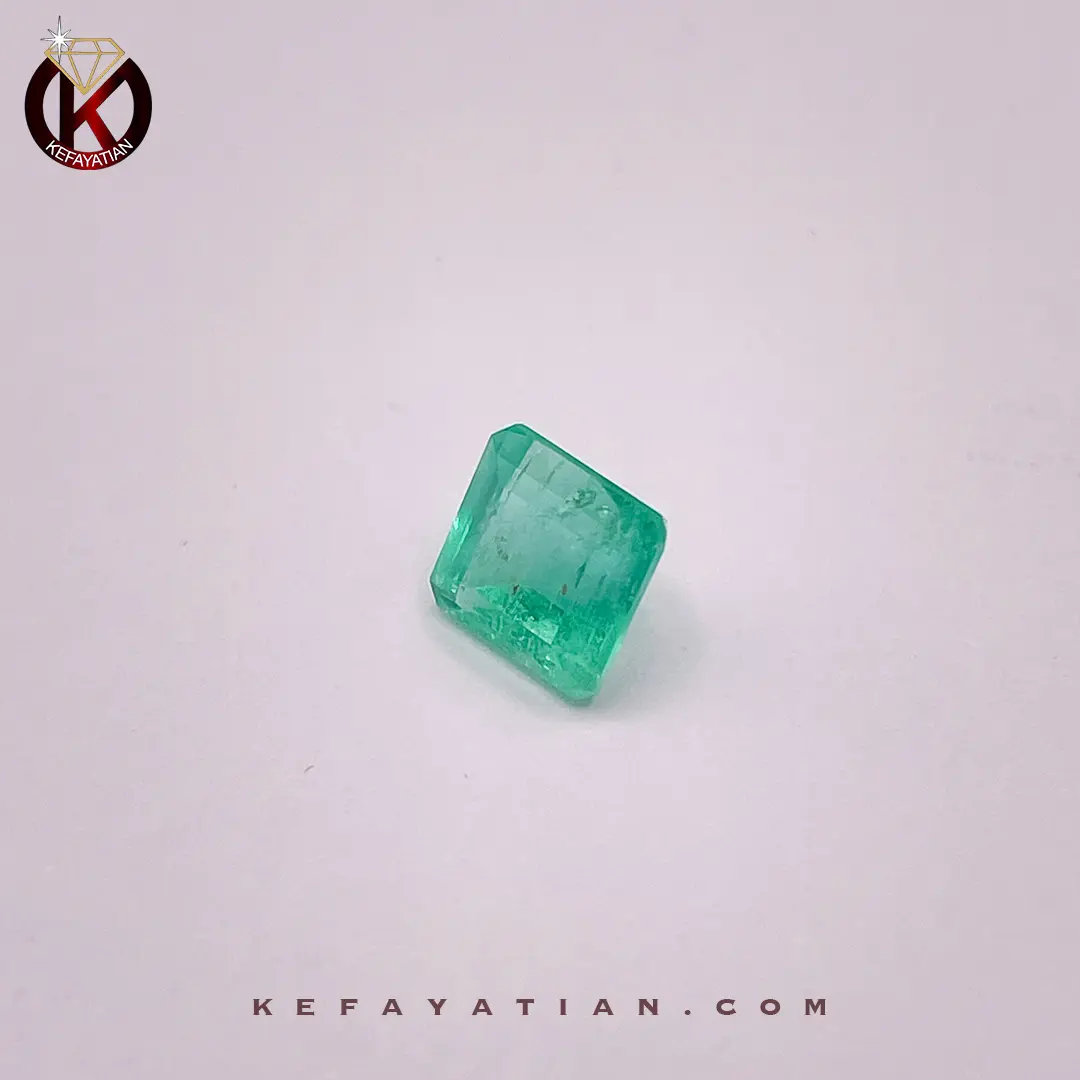 زمرد کلمبیا تراش Emerald Cut کد E7