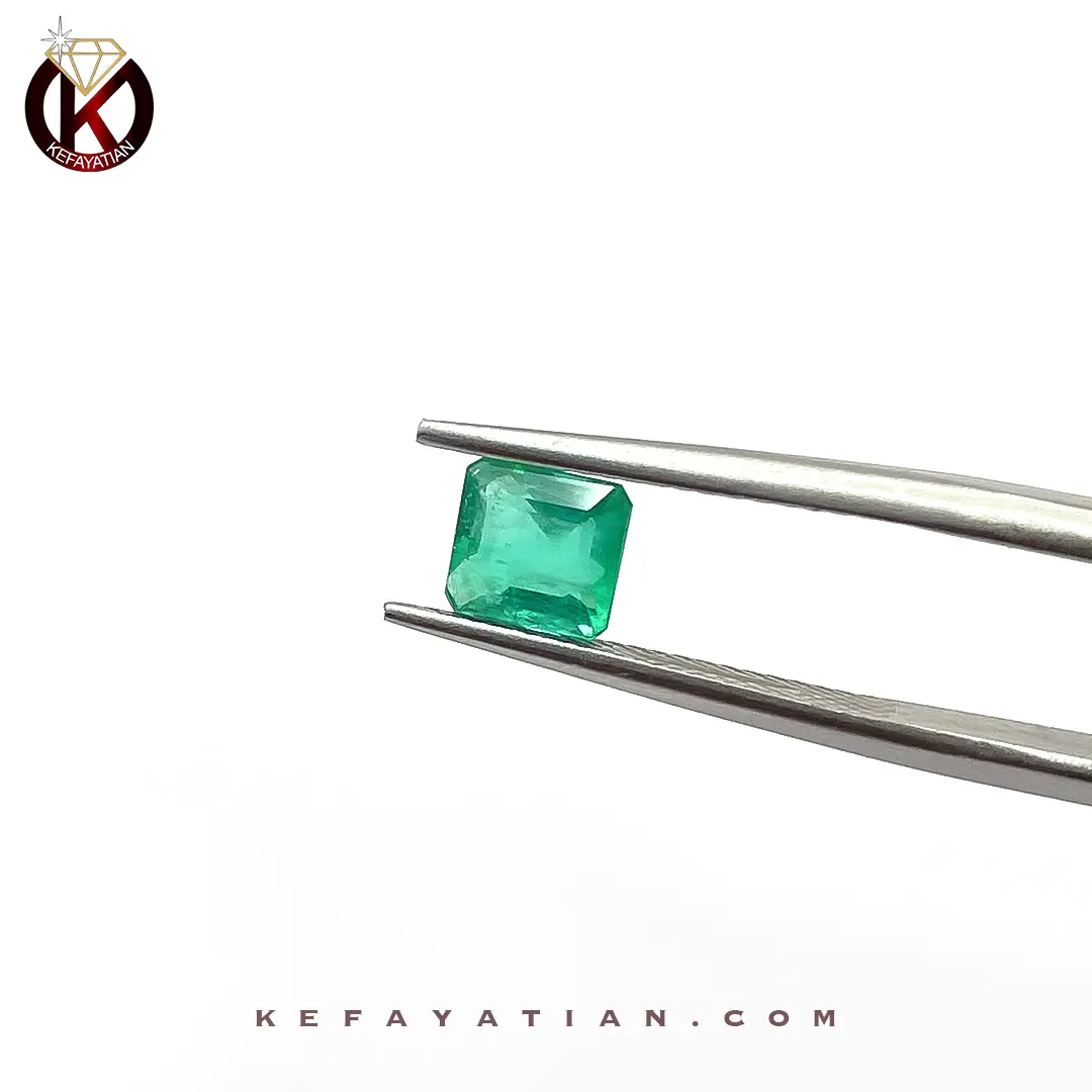 زمرد کلمبیا تراش Emerald Cut کد E9