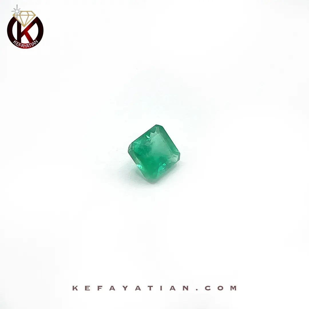 زمرد کلمبیا تراش Emerald Cut کد E9
