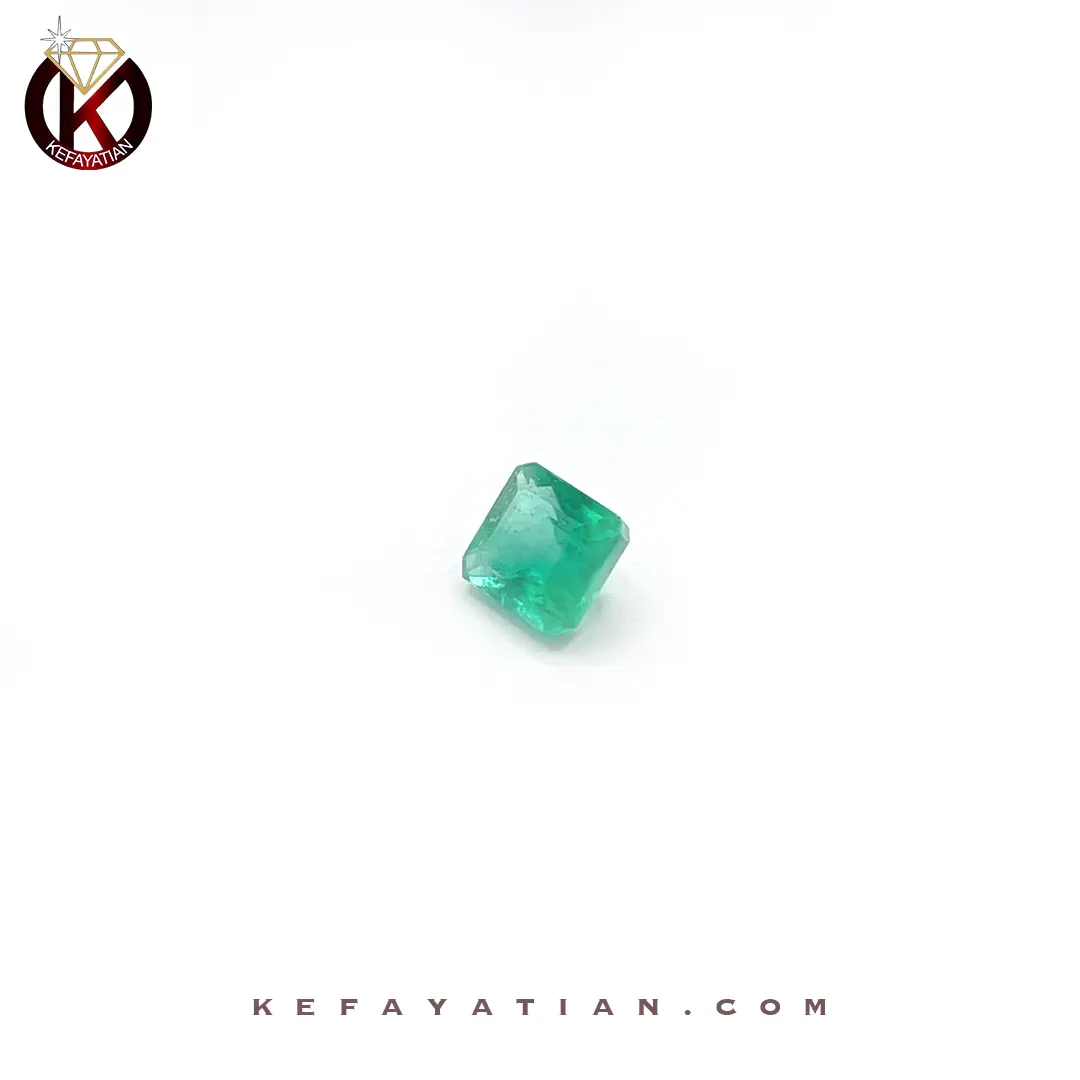 زمرد کلمبیا تراش Emerald Cut کد E9