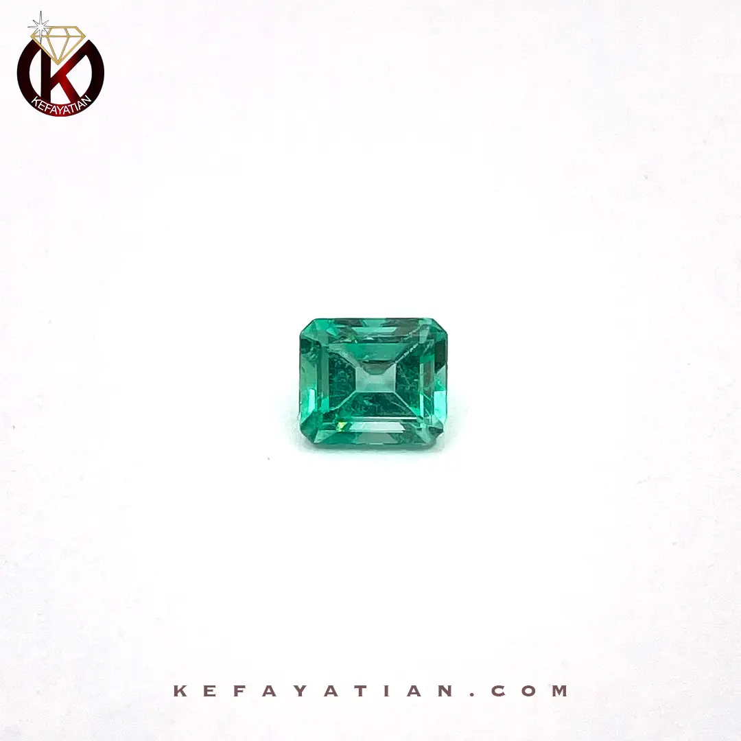 زمرد کلمبیا تراش Emerald Cut کد E11