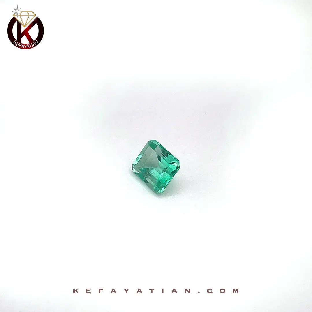 زمرد کلمبیا تراش Emerald Cut کد E11