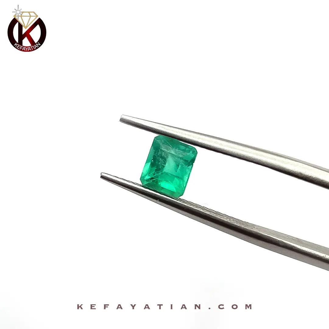 زمرد کلمبیا تراش Emerald Cut کد E12