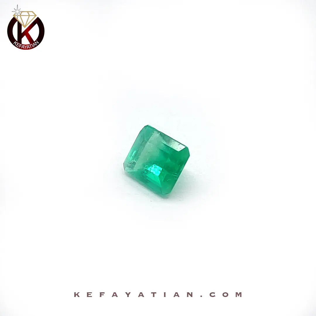 زمرد کلمبیا تراش Emerald Cut کد E12