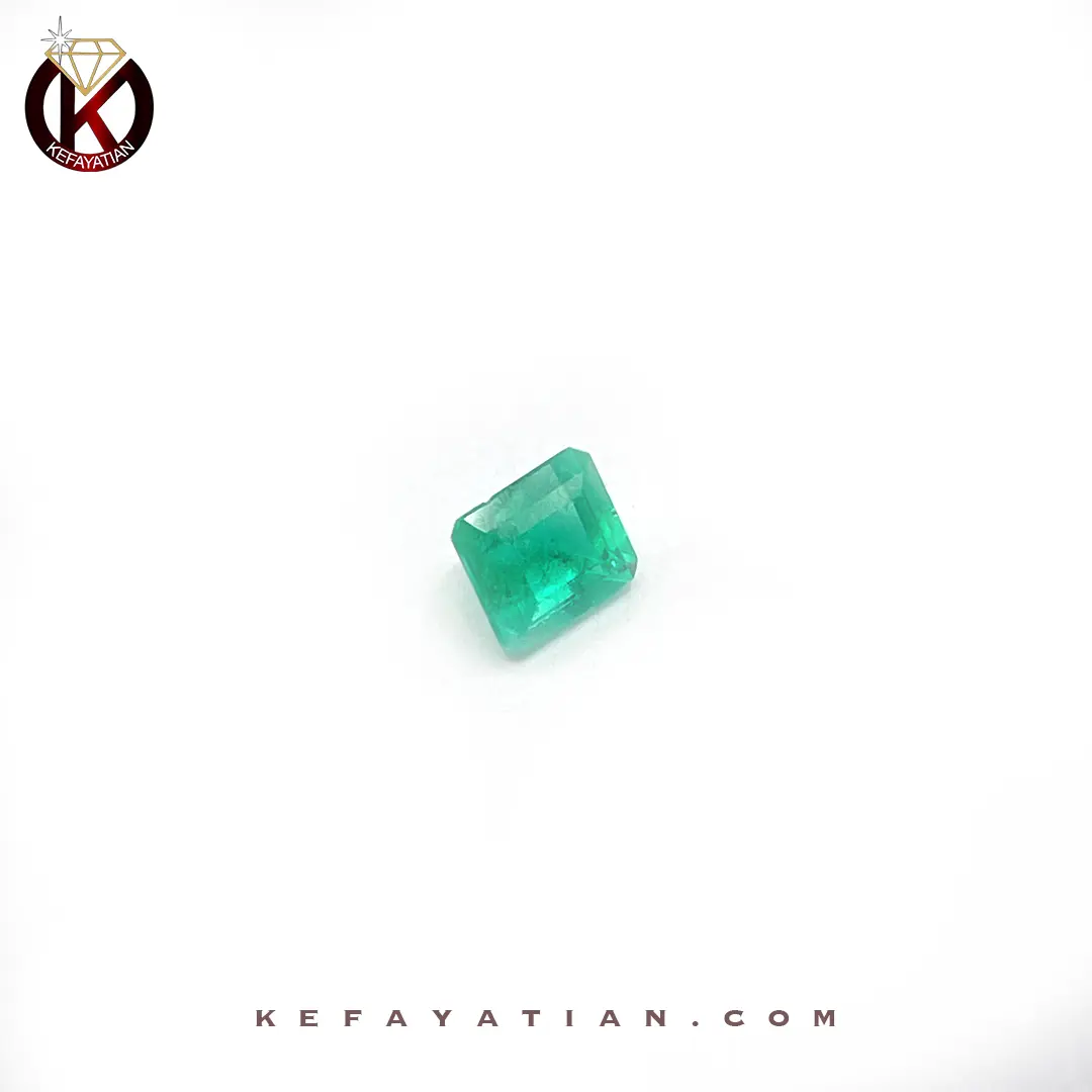 زمرد کلمبیا تراش Emerald Cut کد E12