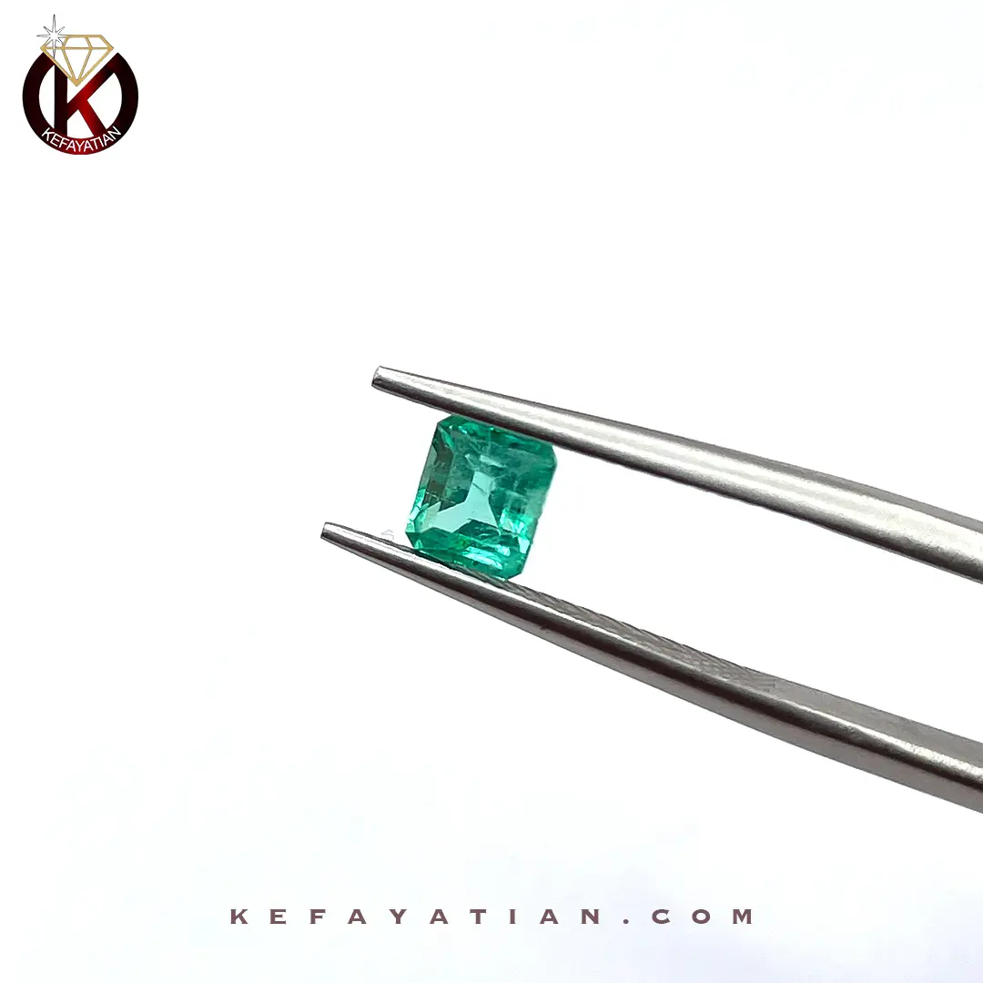 زمرد کلمبیا تراش Emerald Cut کد E13