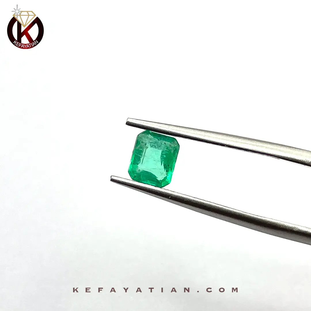 زمرد کلمبیا تراش Emerald Cut کد E14