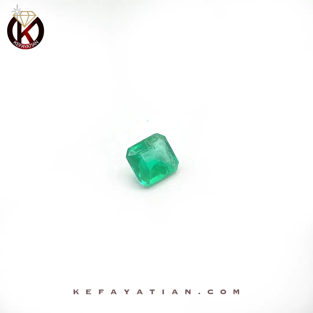 زمرد کلمبیا تراش Emerald Cut کد E14