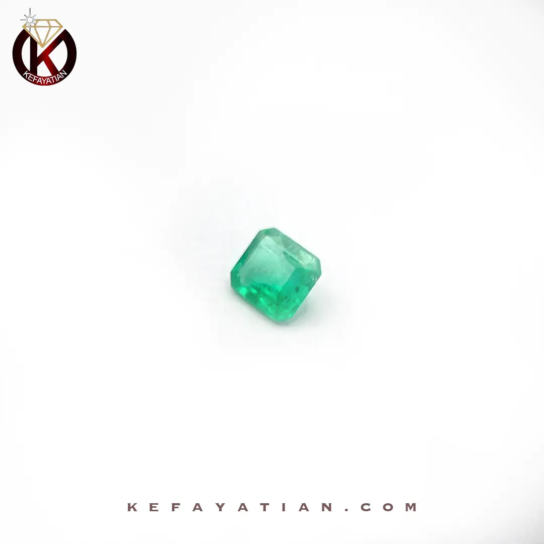 زمرد کلمبیا تراش Emerald Cut کد E14
