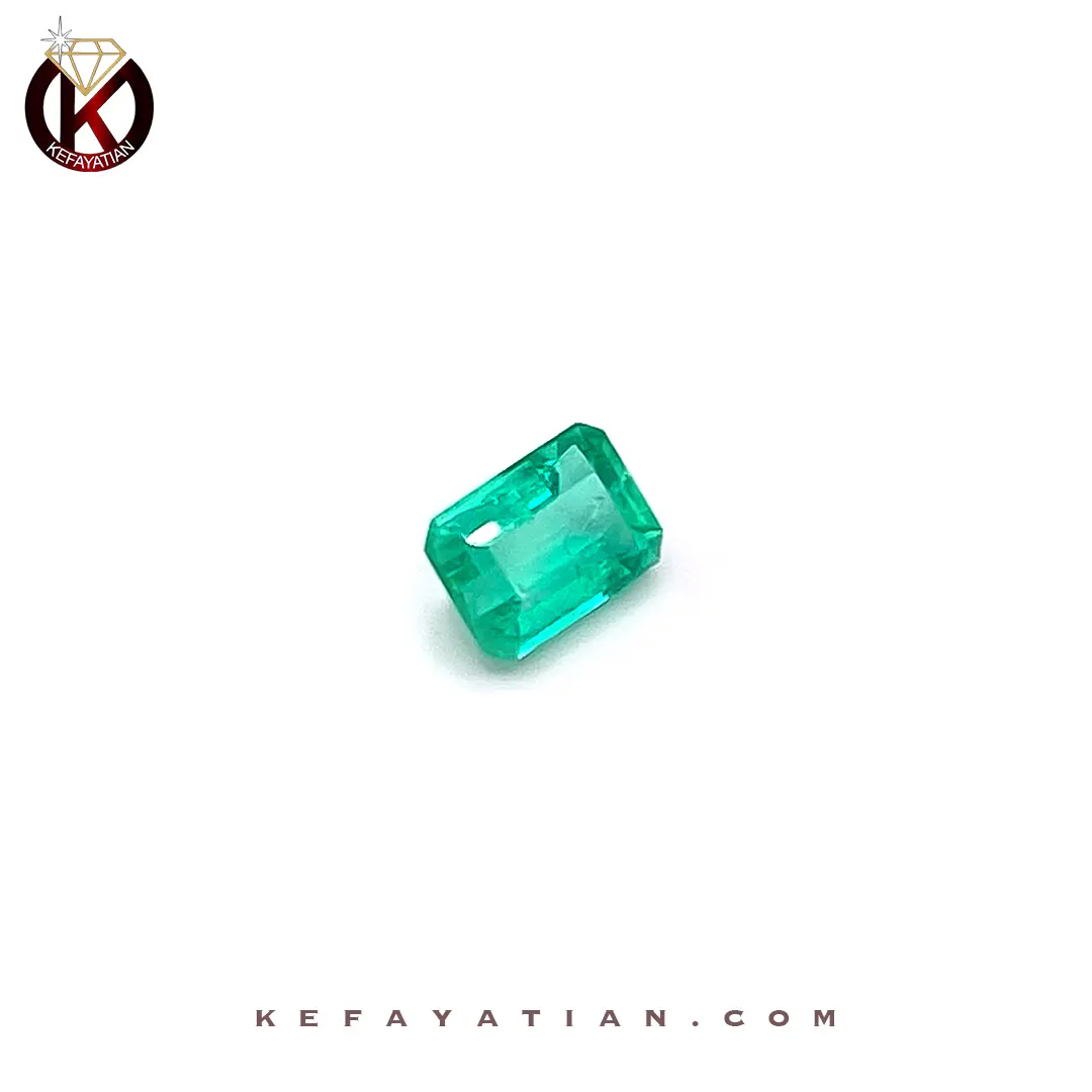 زمرد کلمبیا تراش Emerald Cut کد E15
