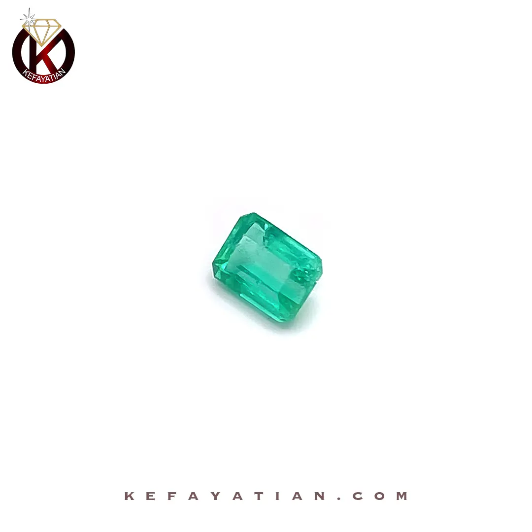 زمرد کلمبیا تراش Emerald Cut کد E15