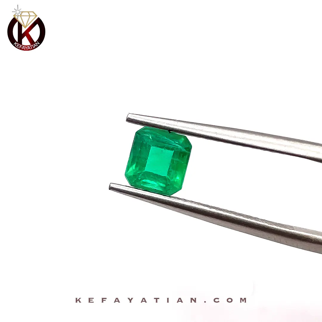 زمرد کلمبیا تراش Emerald Cut کد E16