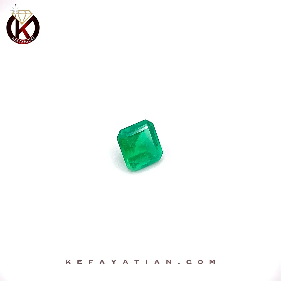 زمرد کلمبیا تراش Emerald Cut کد E16