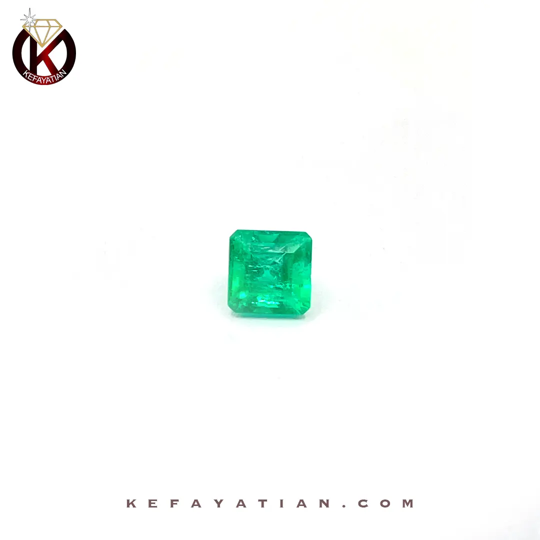زمرد کلمبیا تراش Emerald Cut کد E17