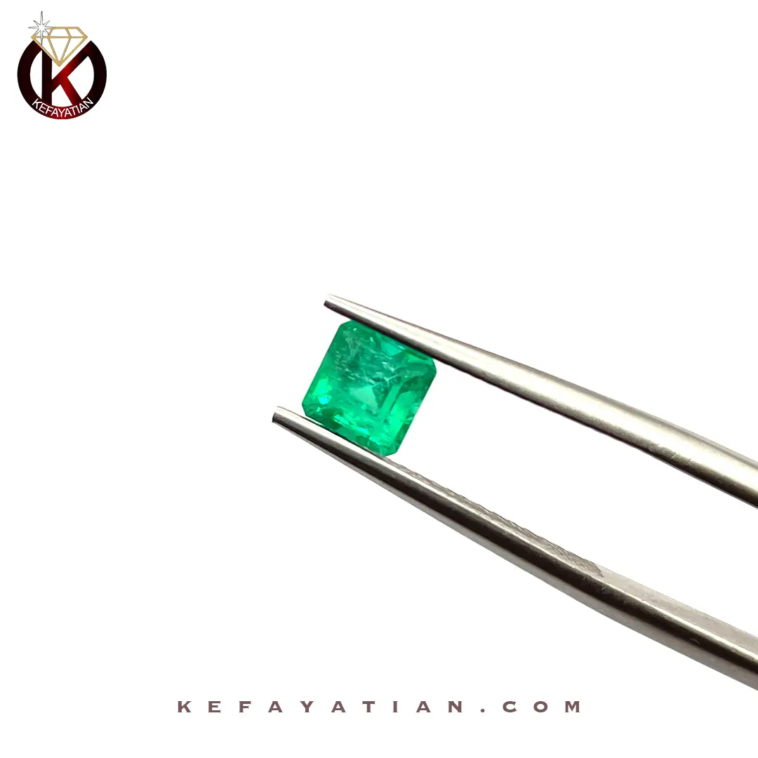 زمرد کلمبیا تراش Emerald Cut کد E17