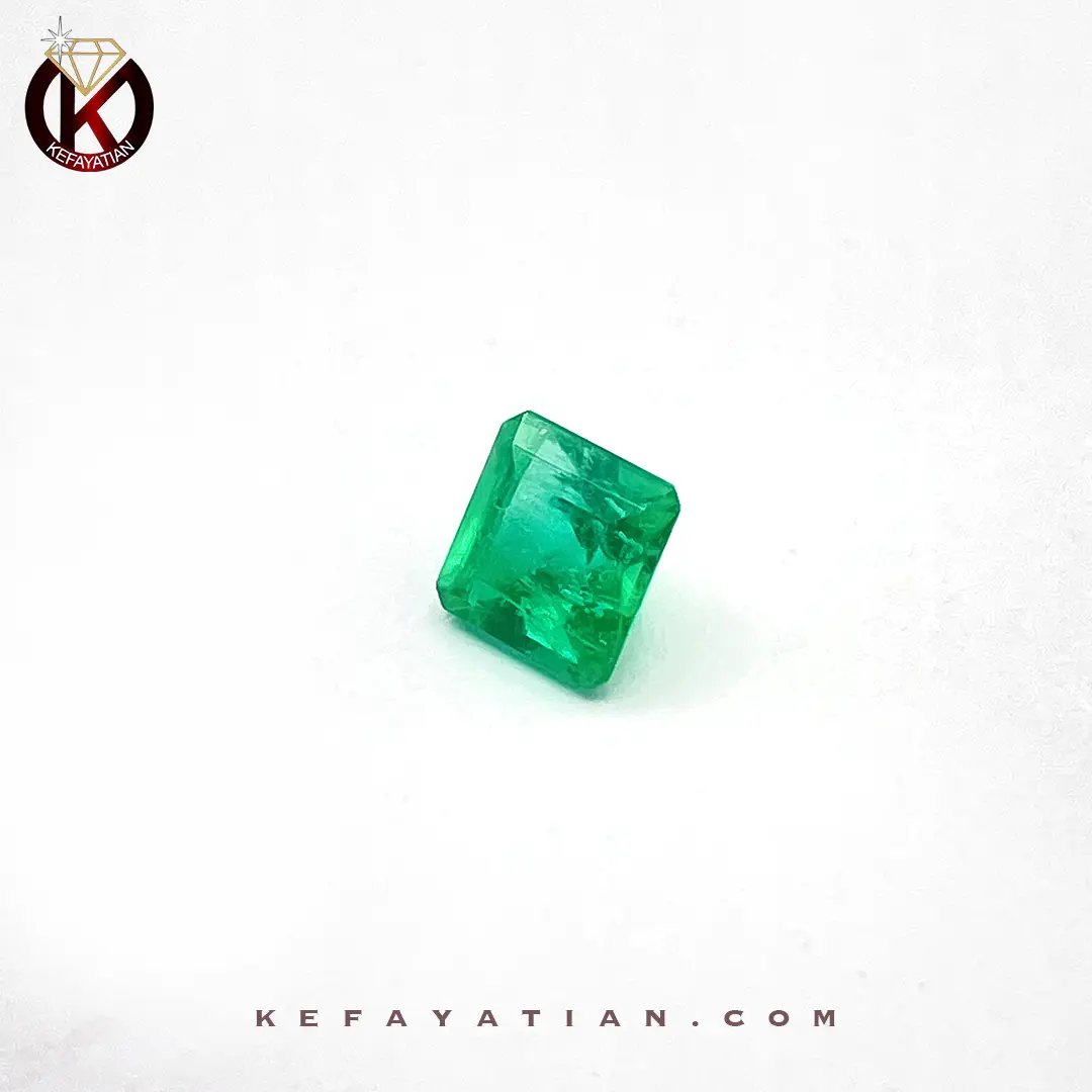 زمرد کلمبیا تراش Emerald Cut کد E17