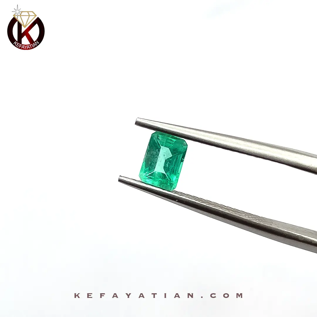 زمرد کلمبیا تراش Emerald Cut کد E18