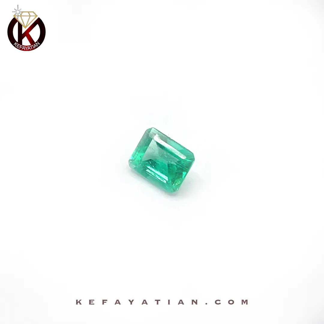 زمرد کلمبیا تراش Emerald Cut کد E18