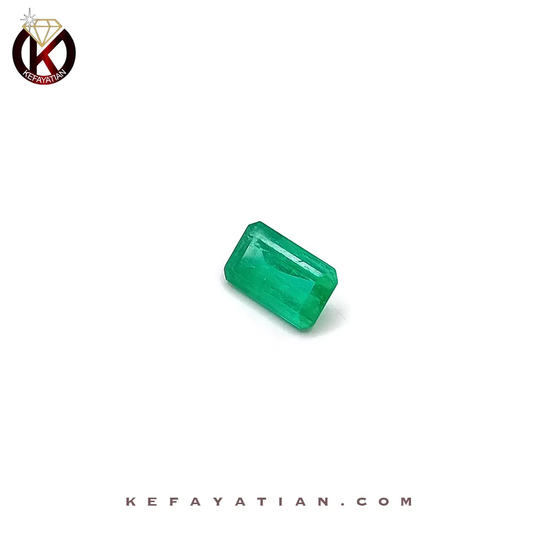 زمرد کلمبیا تراش Emerald Cut کد E19
