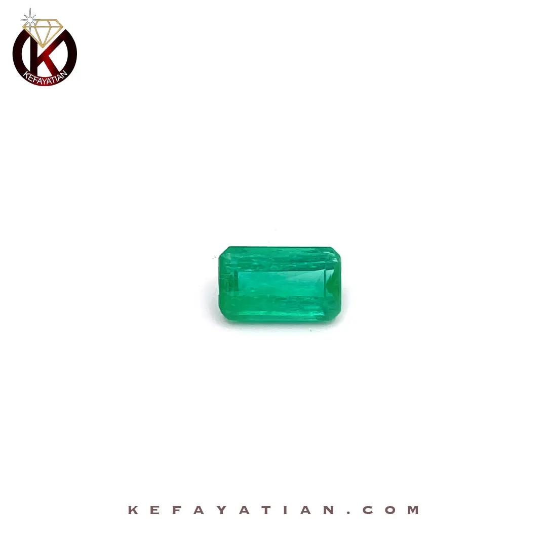 زمرد کلمبیا تراش Emerald Cut کد E19