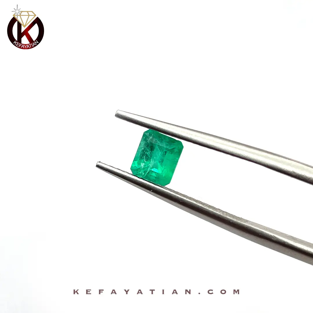 زمرد کلمبیا تراش Emerald Cut کد E20