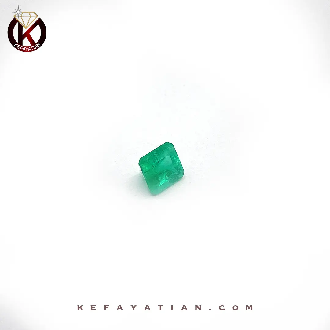 زمرد کلمبیا تراش Emerald Cut کد E20
