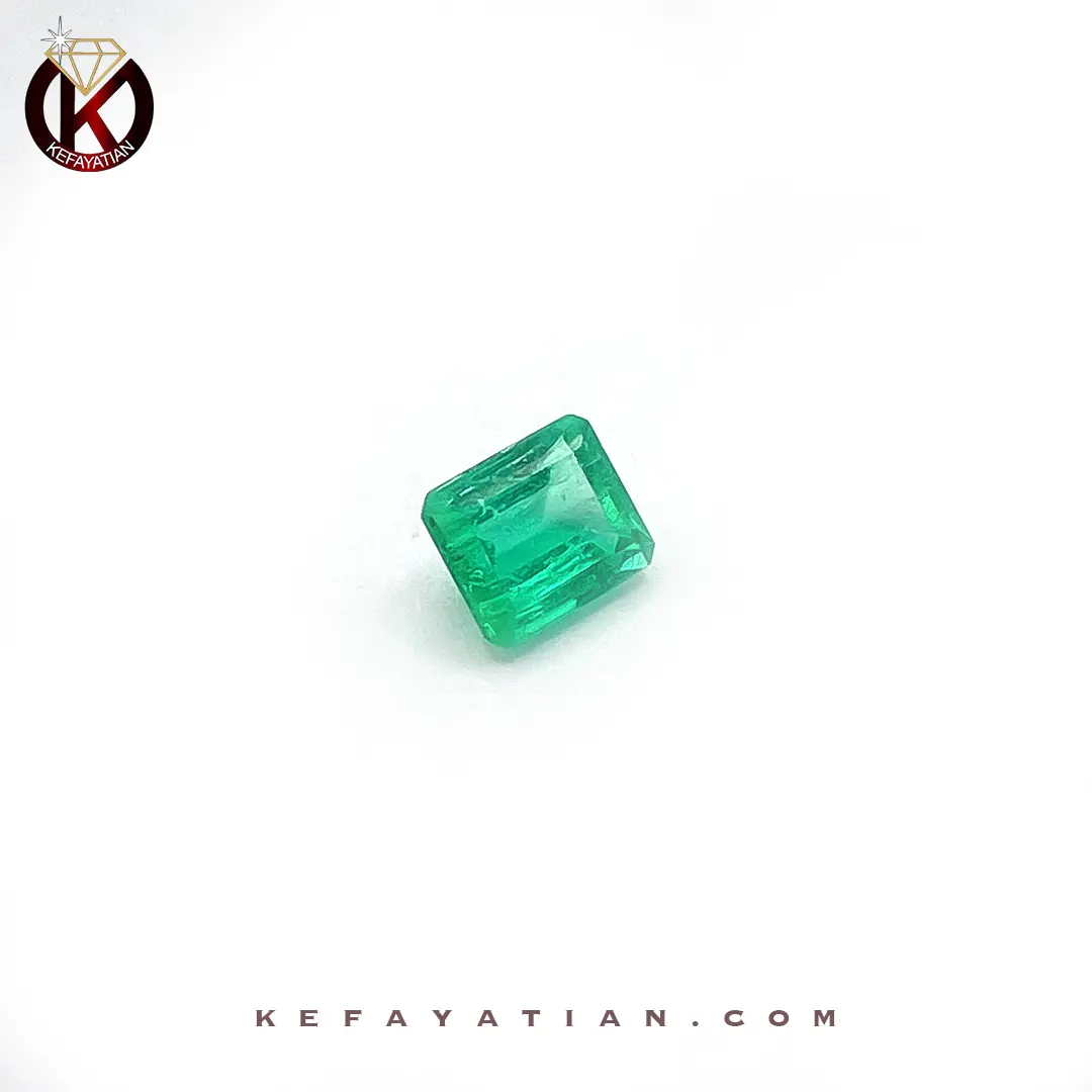 زمرد کلمبیا تراش Emerald Cut کد E21