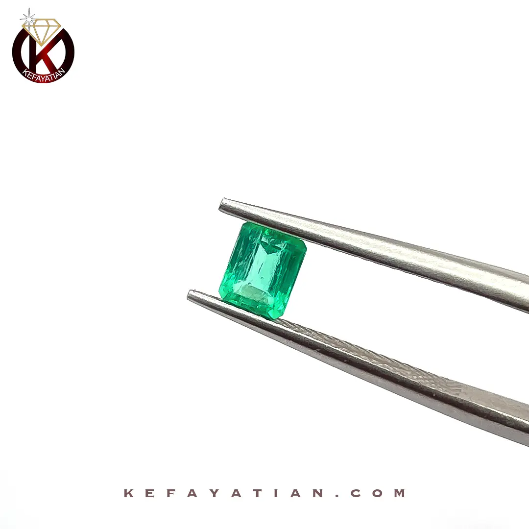 زمرد کلمبیا تراش Emerald Cut کد E21