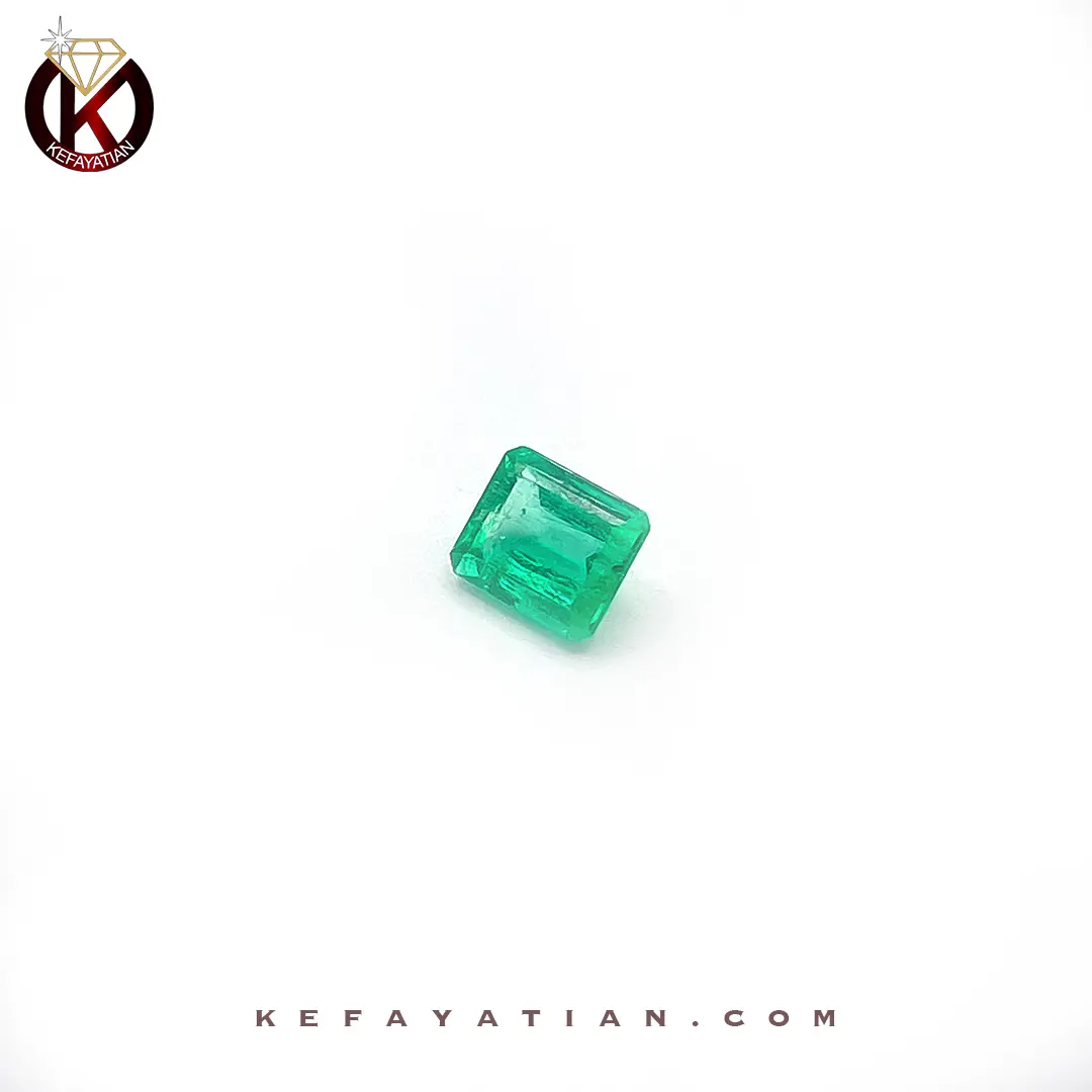 زمرد کلمبیا تراش Emerald Cut کد E21