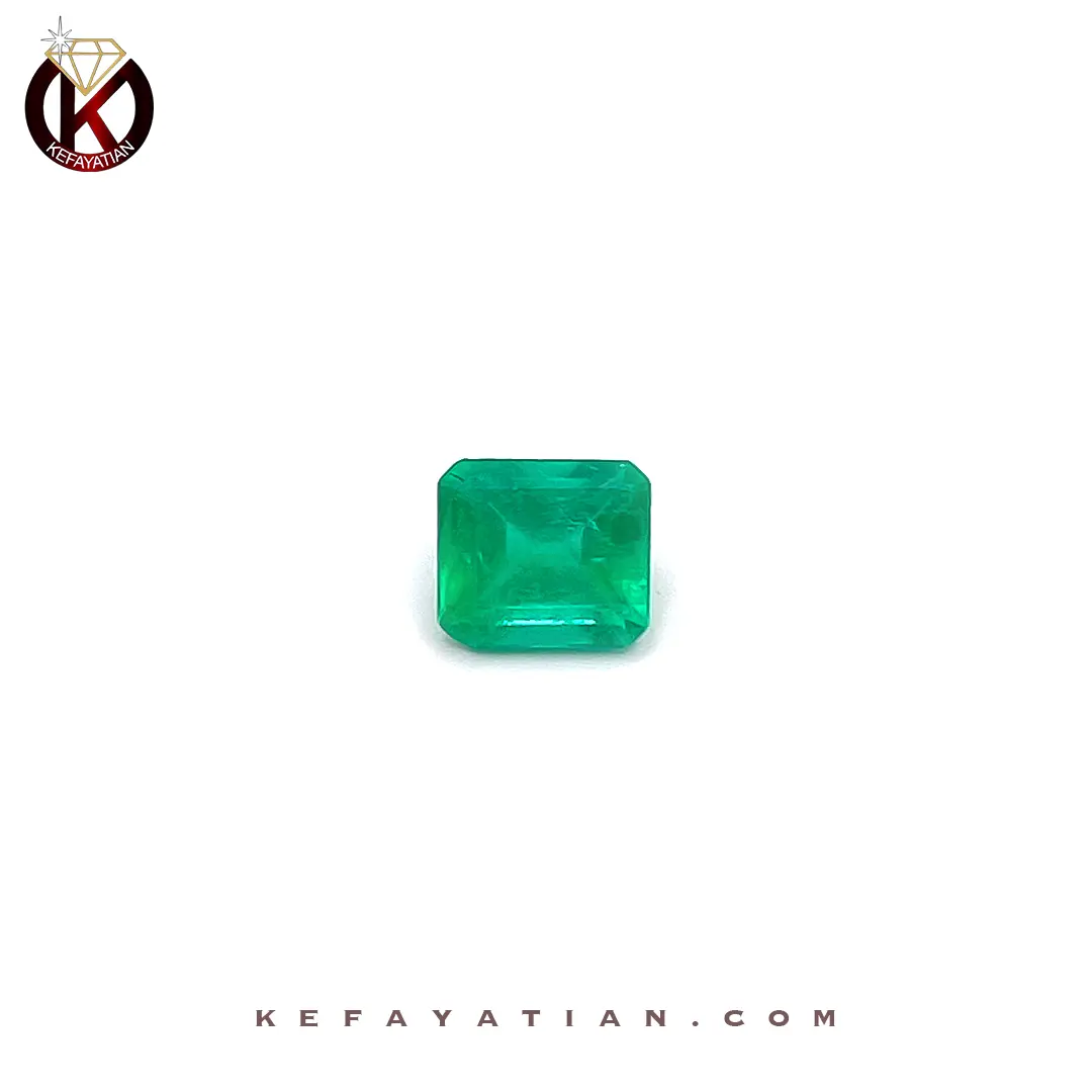 زمرد کلمبیا تراش Emerald Cut کد E22