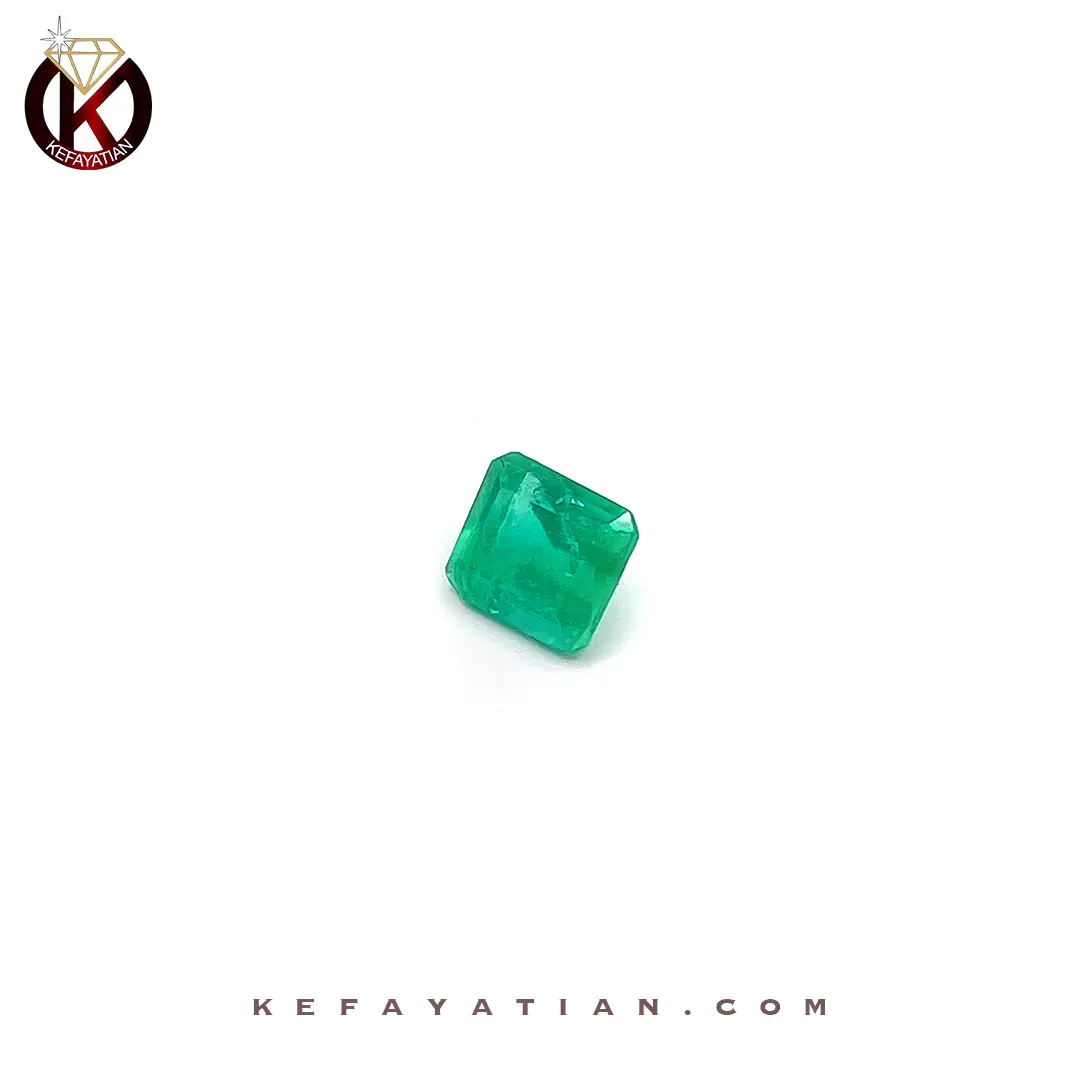 زمرد کلمبیا تراش Emerald Cut کد E22