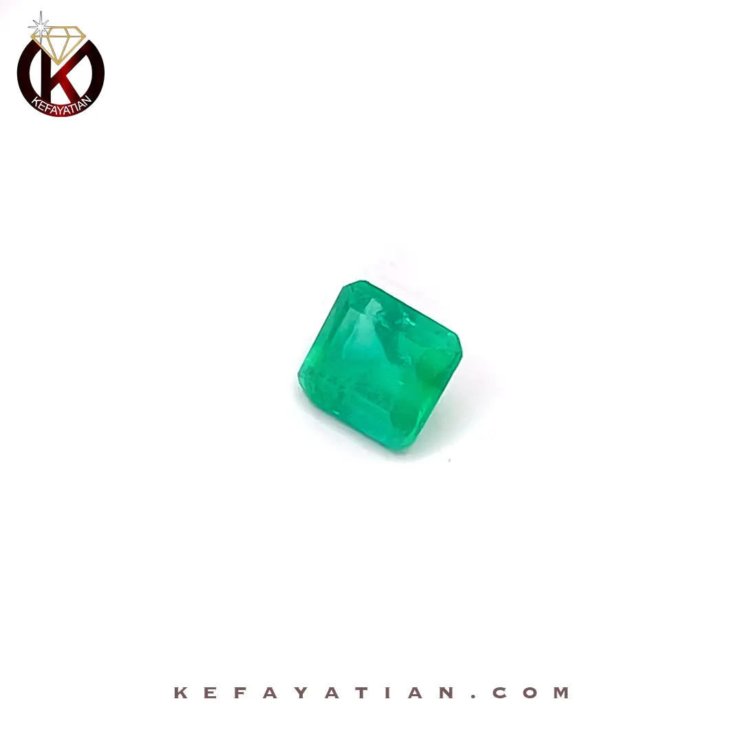 زمرد کلمبیا تراش Emerald Cut کد E22